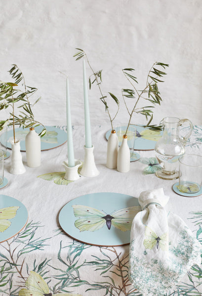 Ice Blue Brimstone Butterly Placemat
