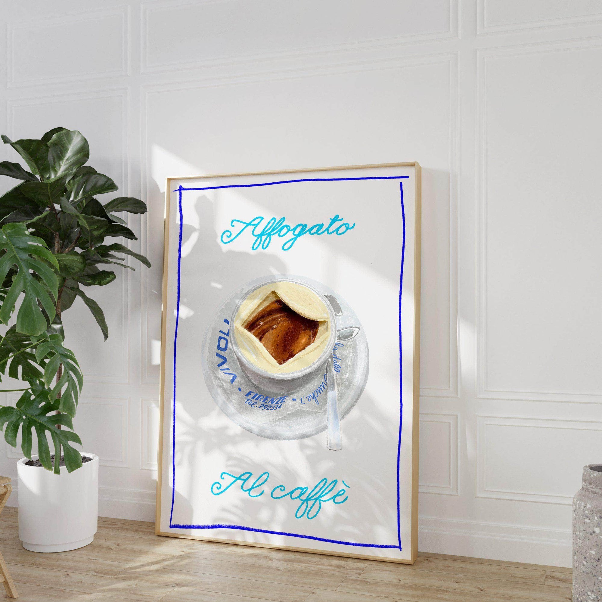 Affogato Al Caffè Art Print