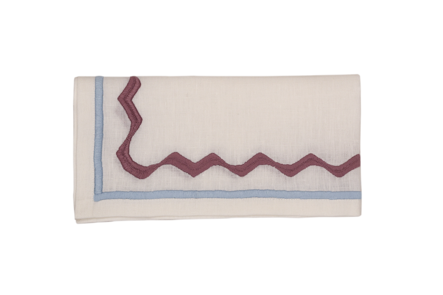 Embroidered Linen Napkins (Set of 4) 18×18 in