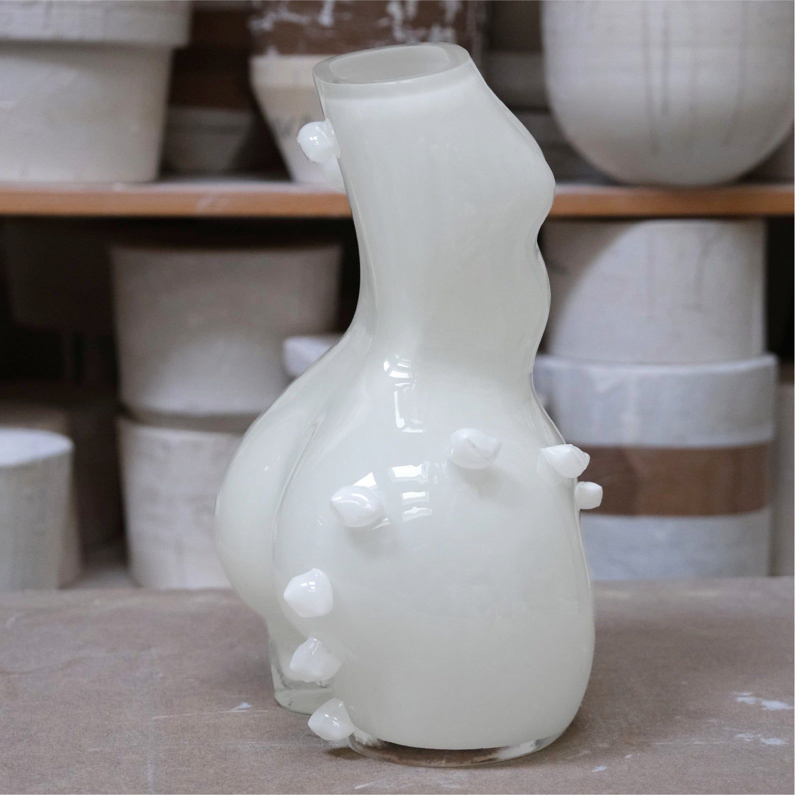 FUTURA Cloud Vase White
