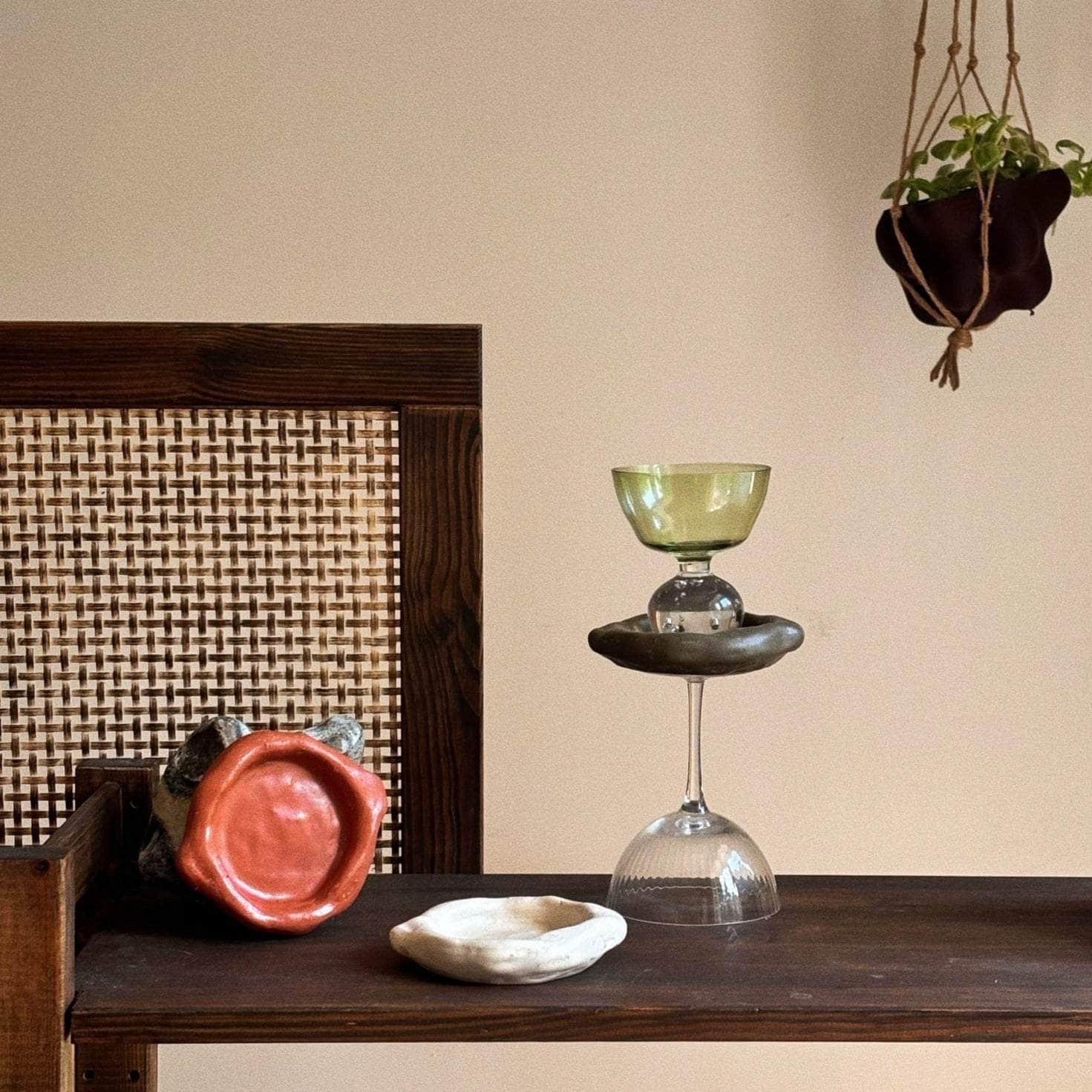 Isla | Coasters Set | Burnt Ochre