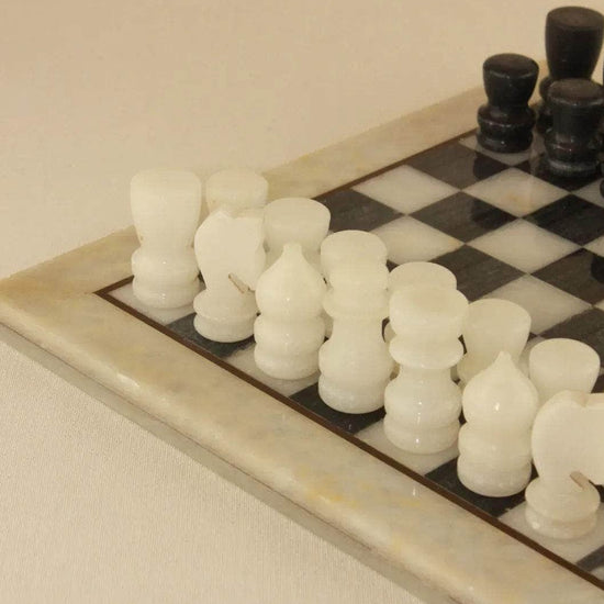 Marble Chess Table