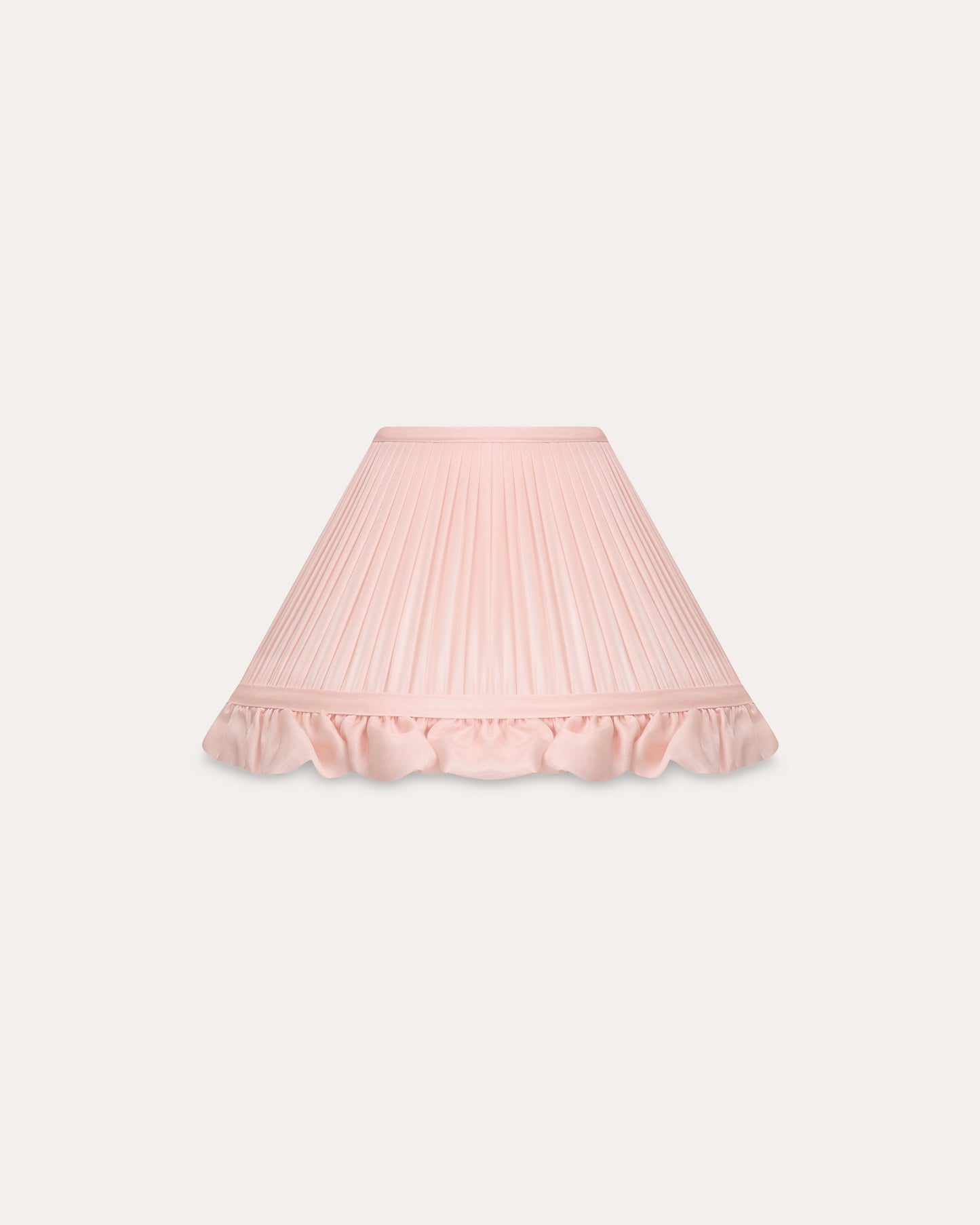 Silk Blush Coolie Lampshade