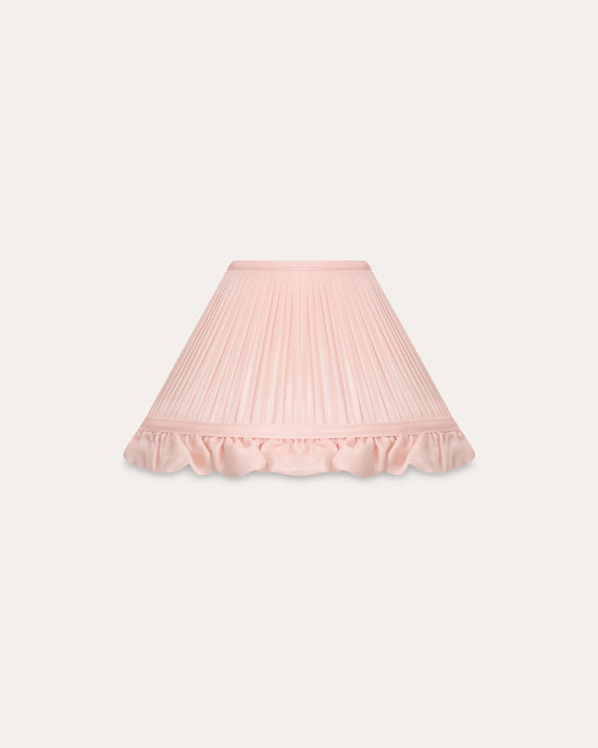 Silk Blush Coolie Lampshade