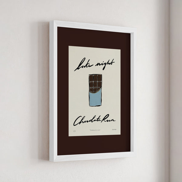 Late Night Chocolate Run Print