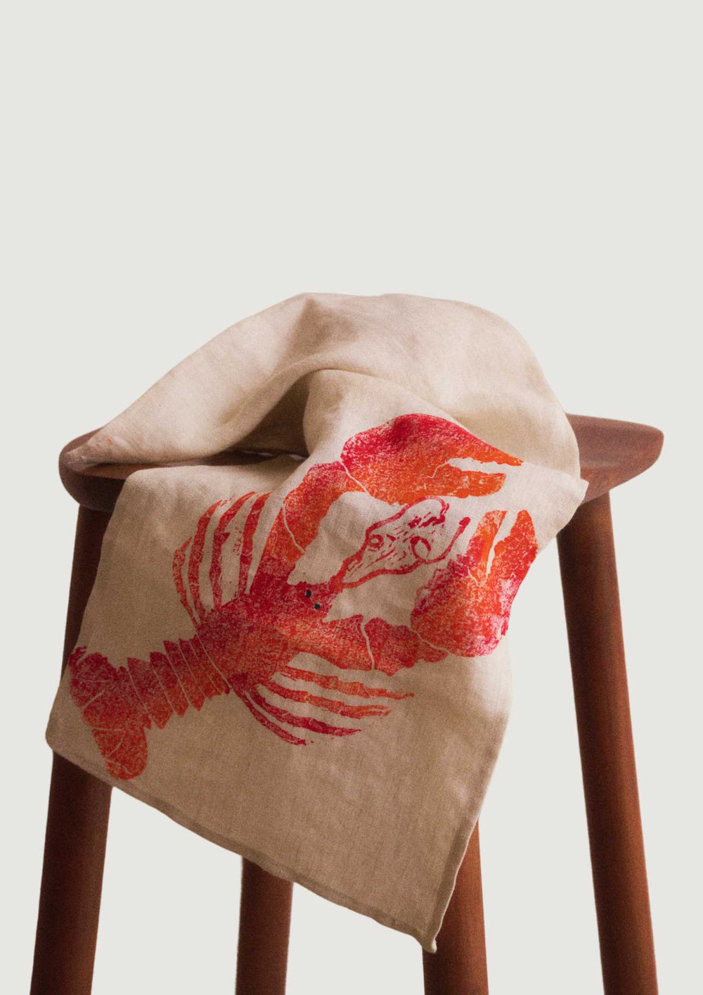Lobster Napkins. Set of 4