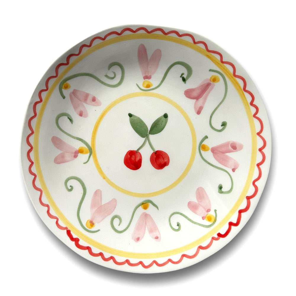 Cherry Fleur Dessert plate