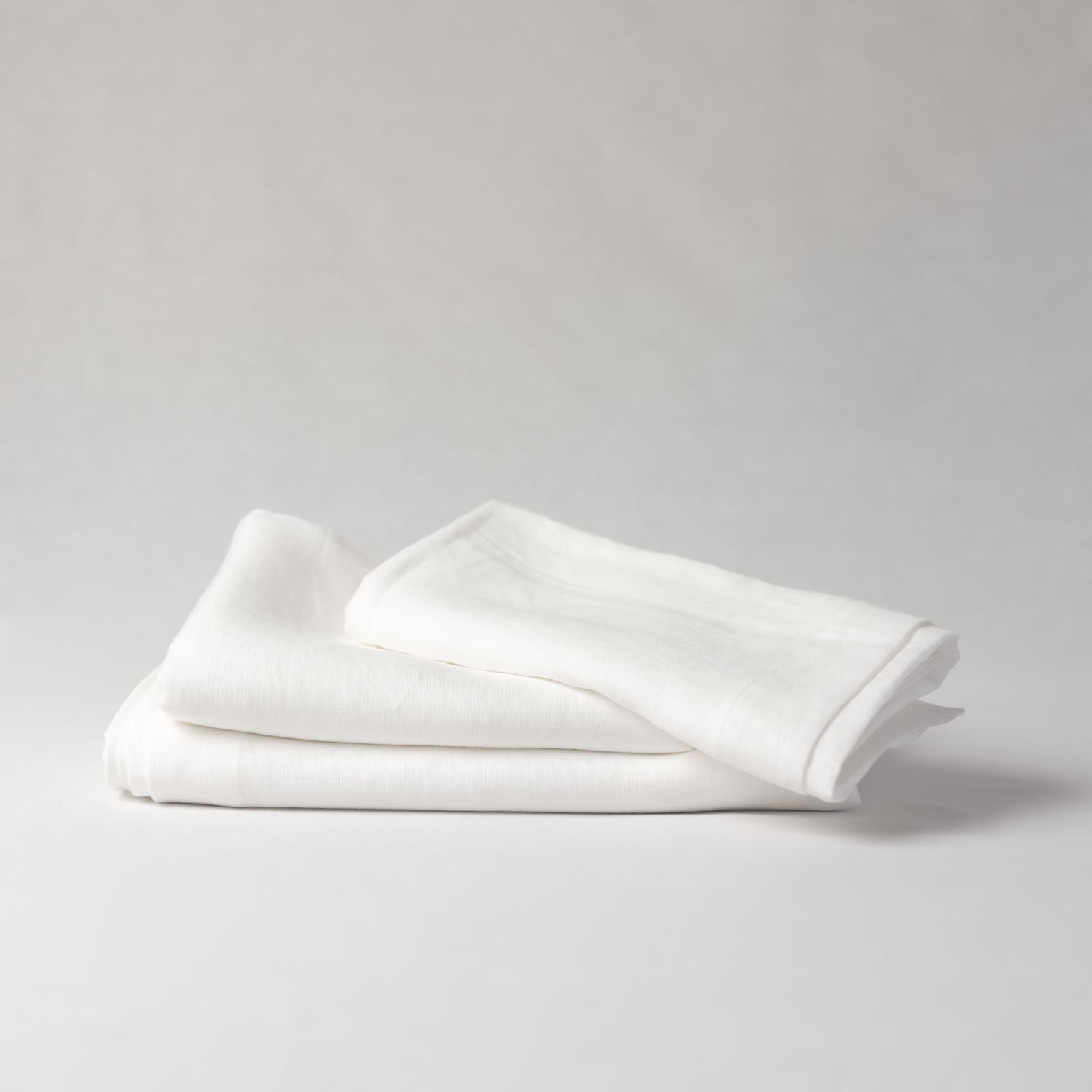 White Linen Tablecloth