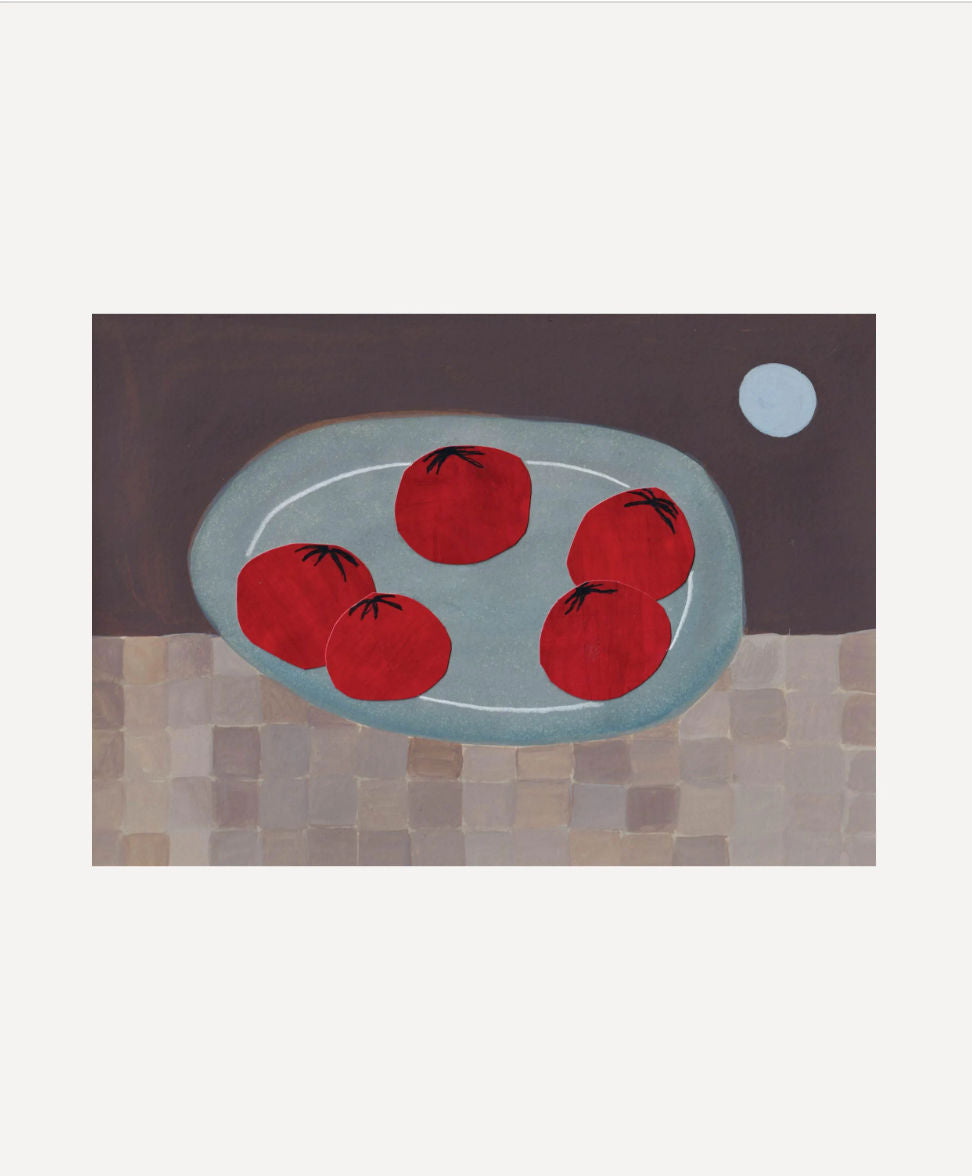 Tomato Salad Cutout Print