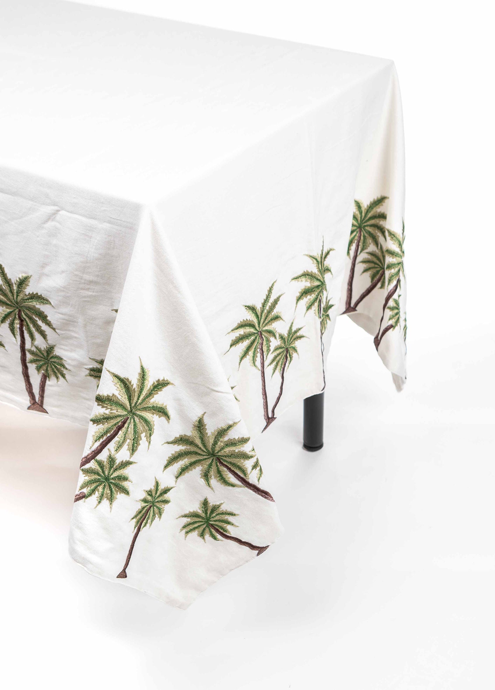 Embroidered Cotton Tablecloth - Style #19