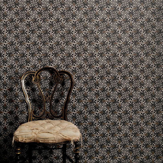 Jazz Mono Mink Wallpaper