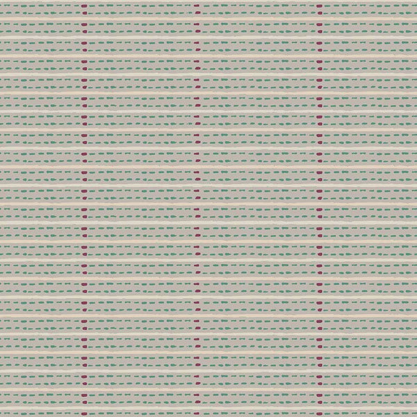 Eversley Stripe - Verdigris (Fabric)