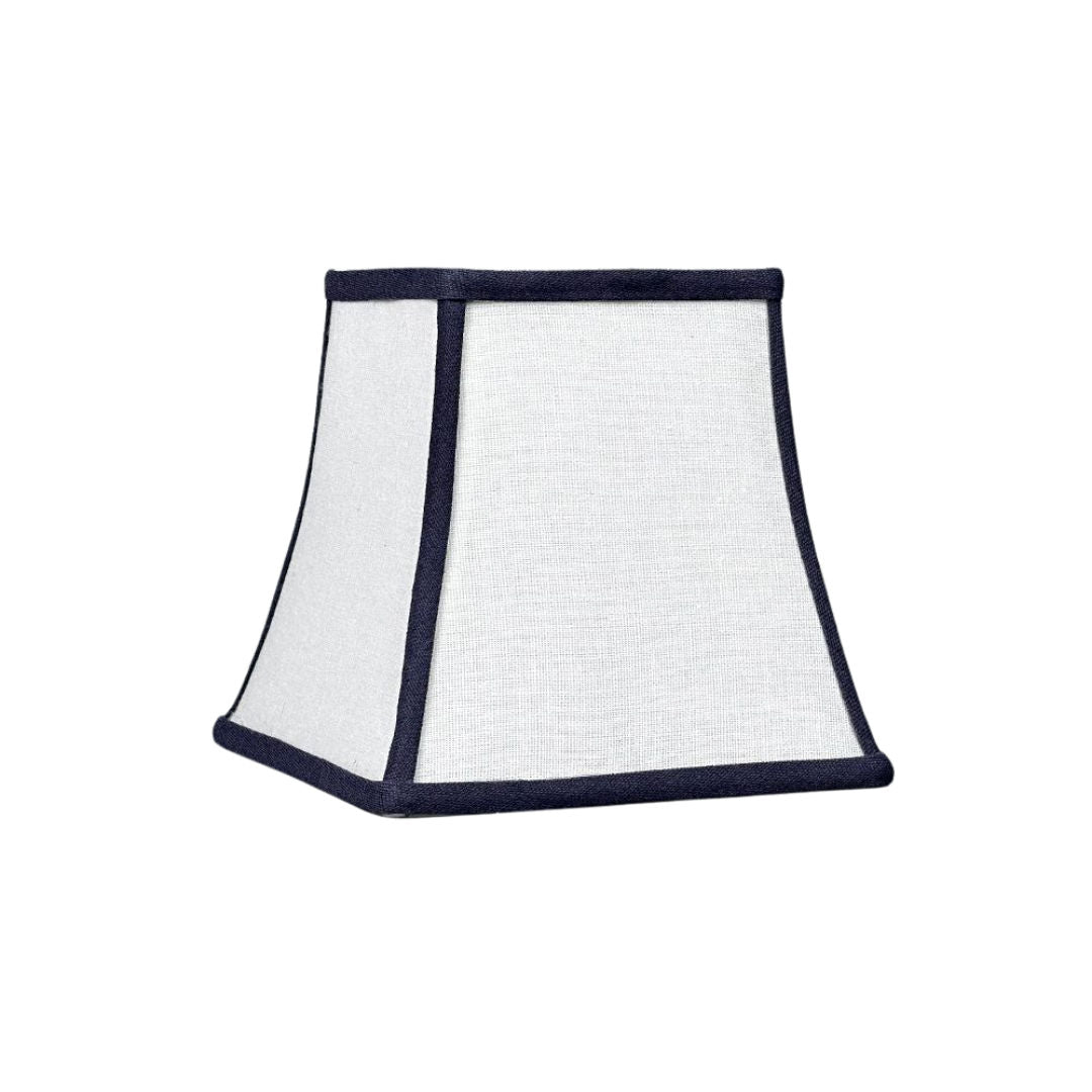 Lampshade Mayfair White & Blue