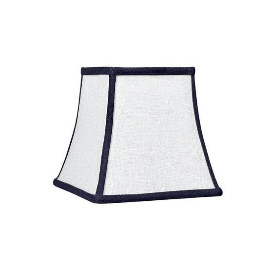 Lampshade Mayfair White & Blue
