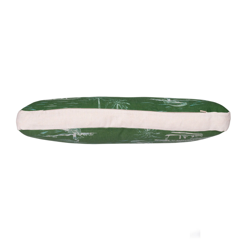 Banana Island Palm Green Kpokpo Cushion