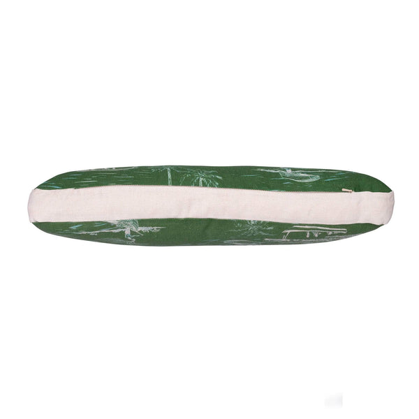 Banana Island Palm Green Kpokpo Cushion