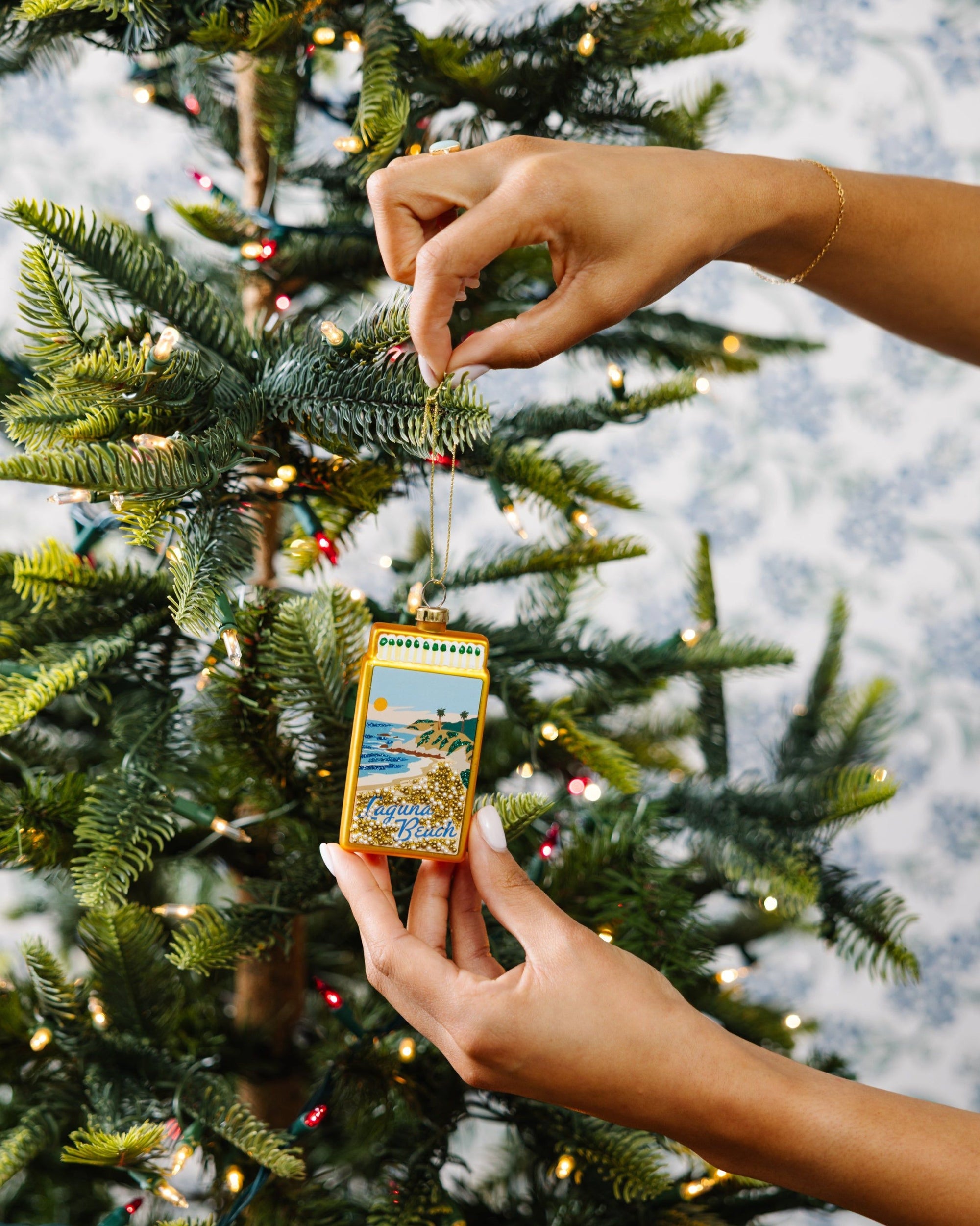 Matchbook Ornament - Laguna Beach