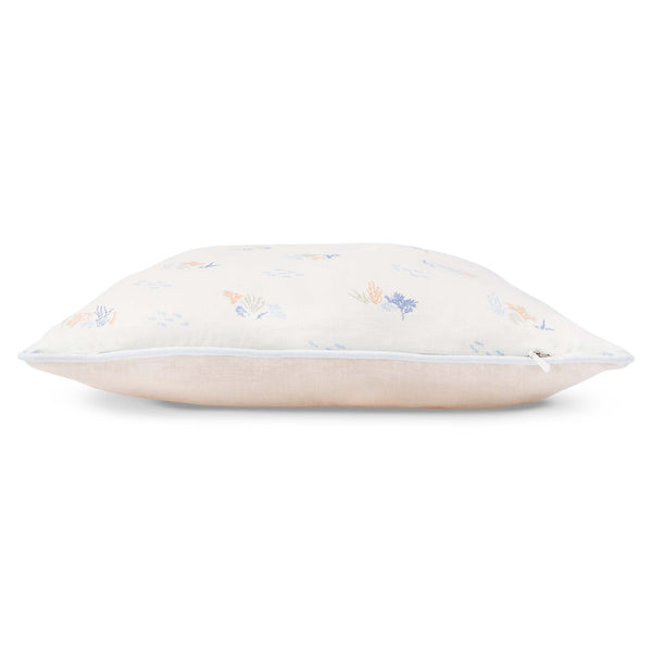 Square Linen Scatter Cushion - Coastline