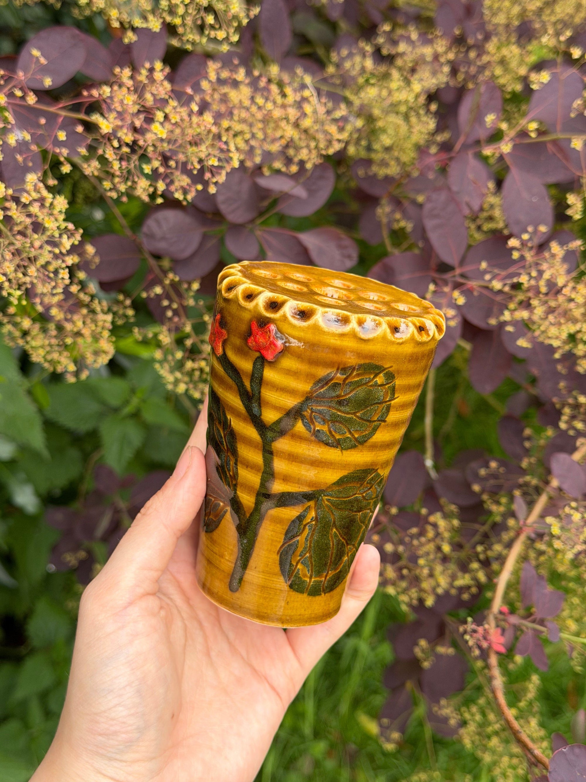 Pelargonium Vase - Honey - #3