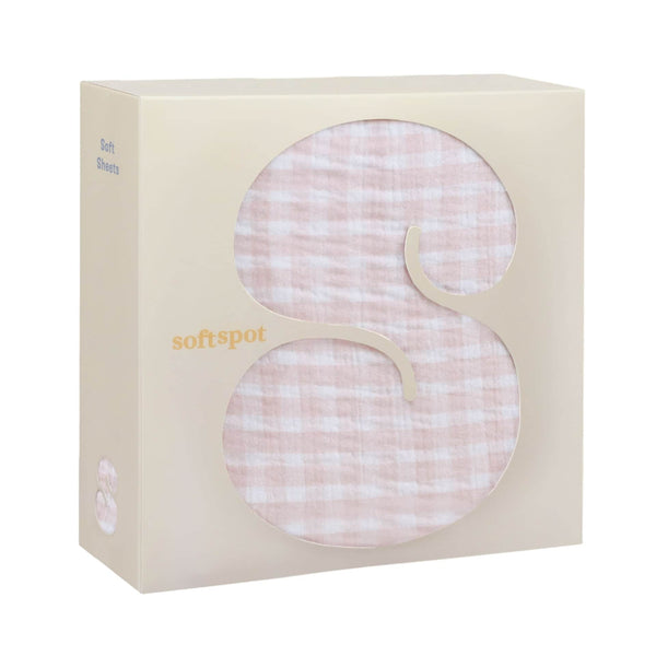 Soft Crib Sheet – Rosewater
