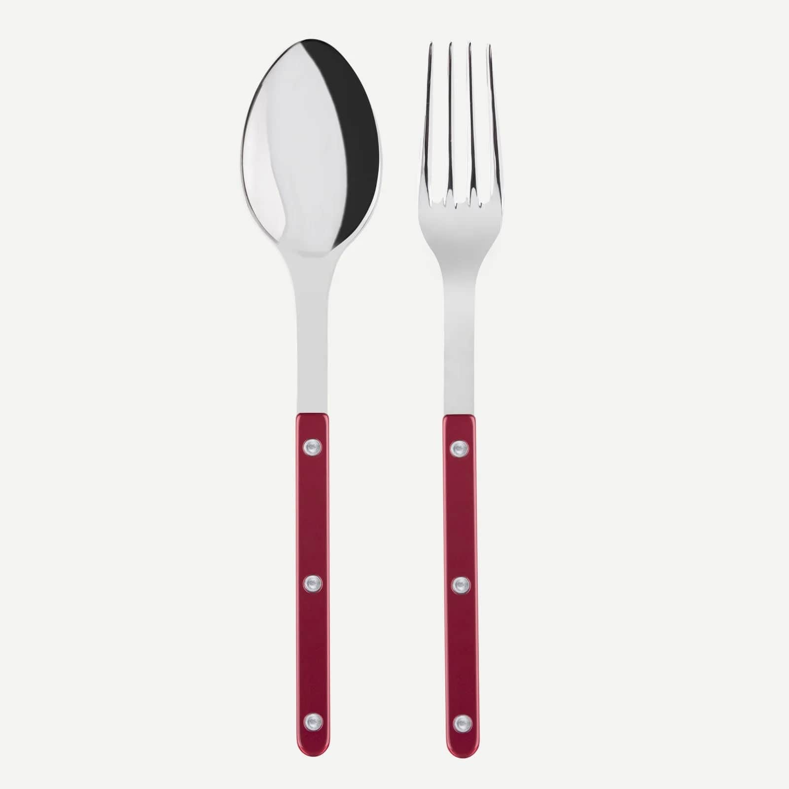 Bistrot Pearly Serving Set, Red