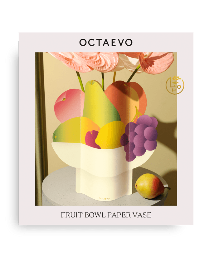 Fruit Bowl Paper Vase