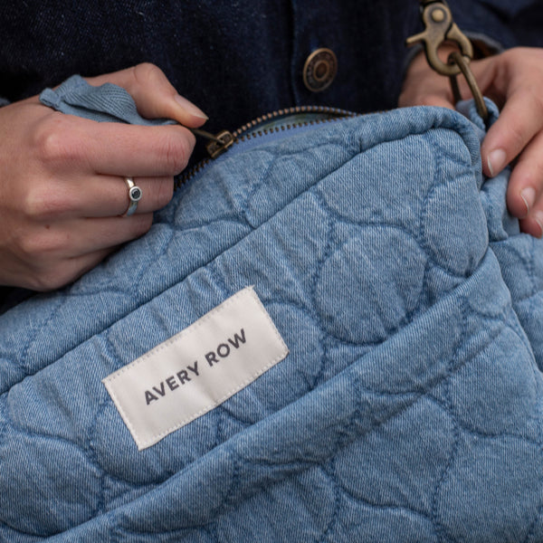 Pram Organiser Bag - Denim