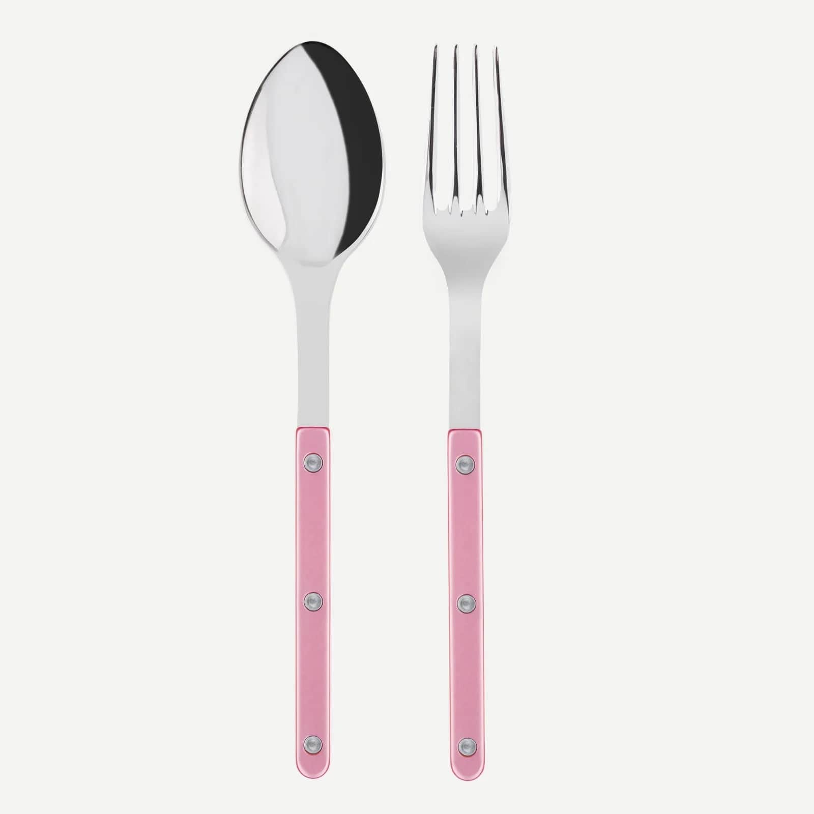 Bistrot Pearly Serving Set, Soft Pink