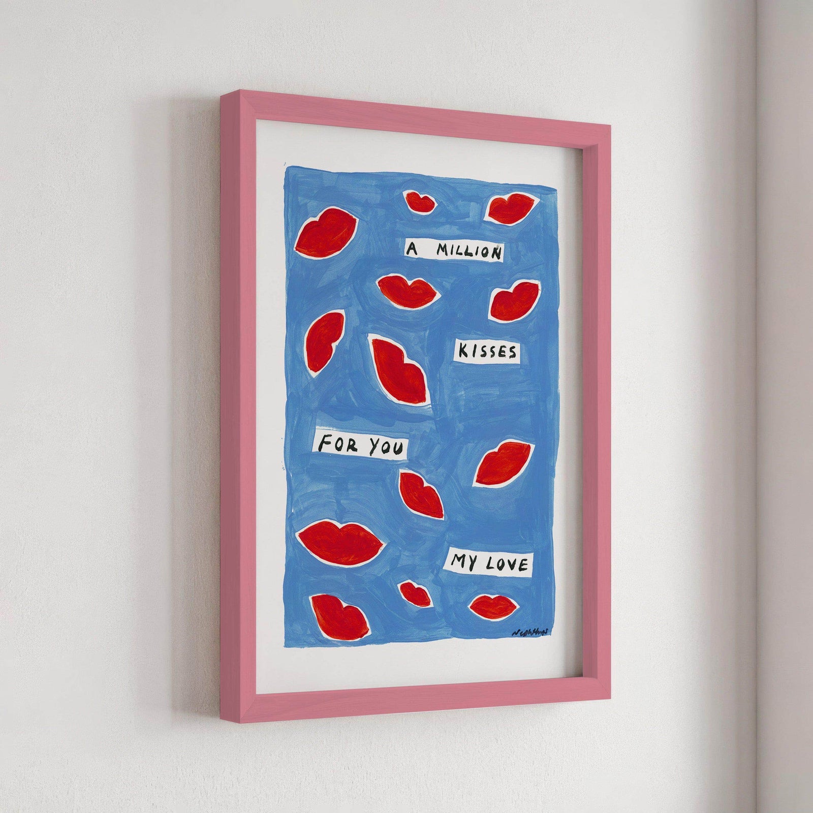 A Million Kisses Print