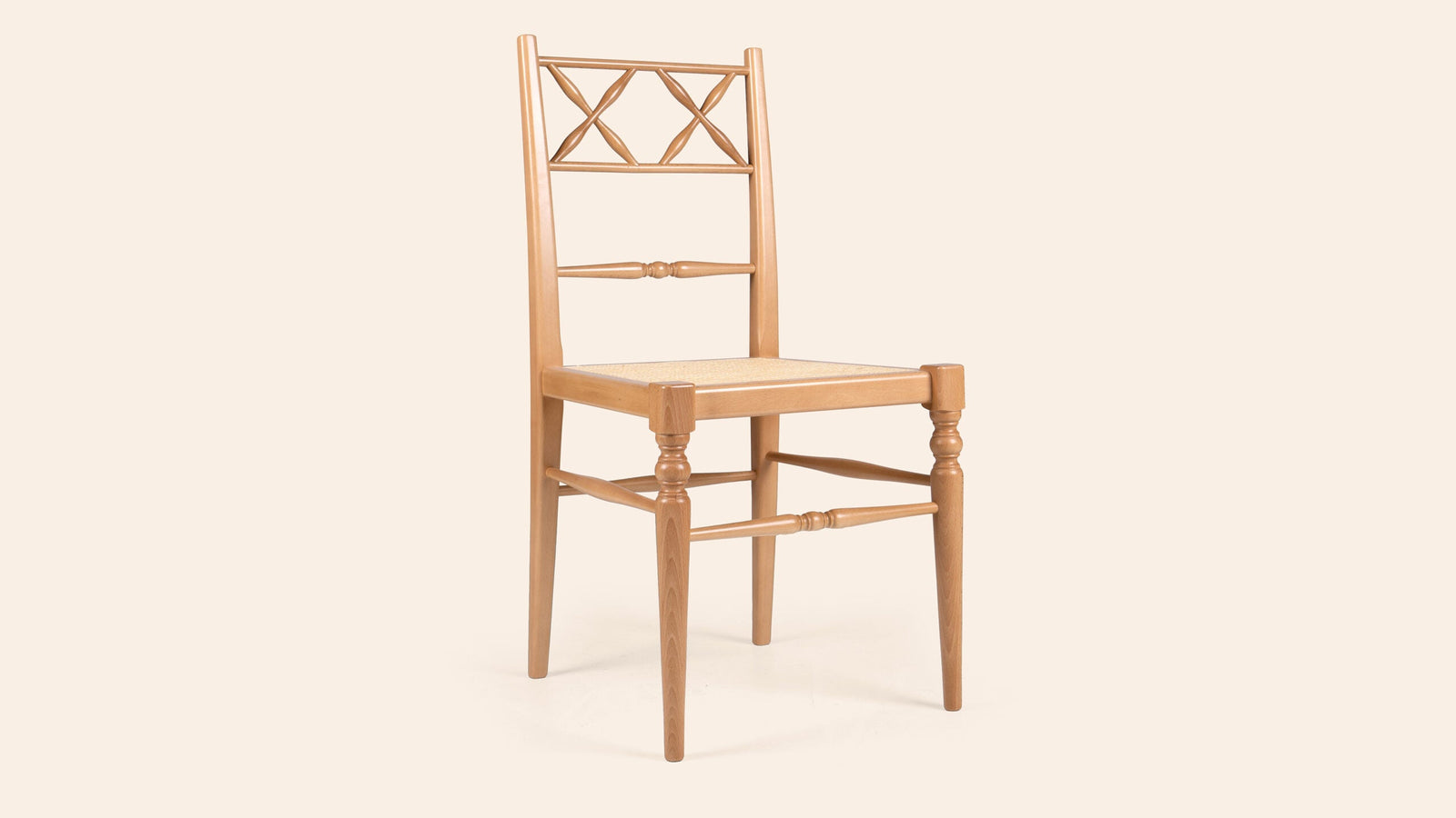 Pair of Chiara Dining Chairs, Natural