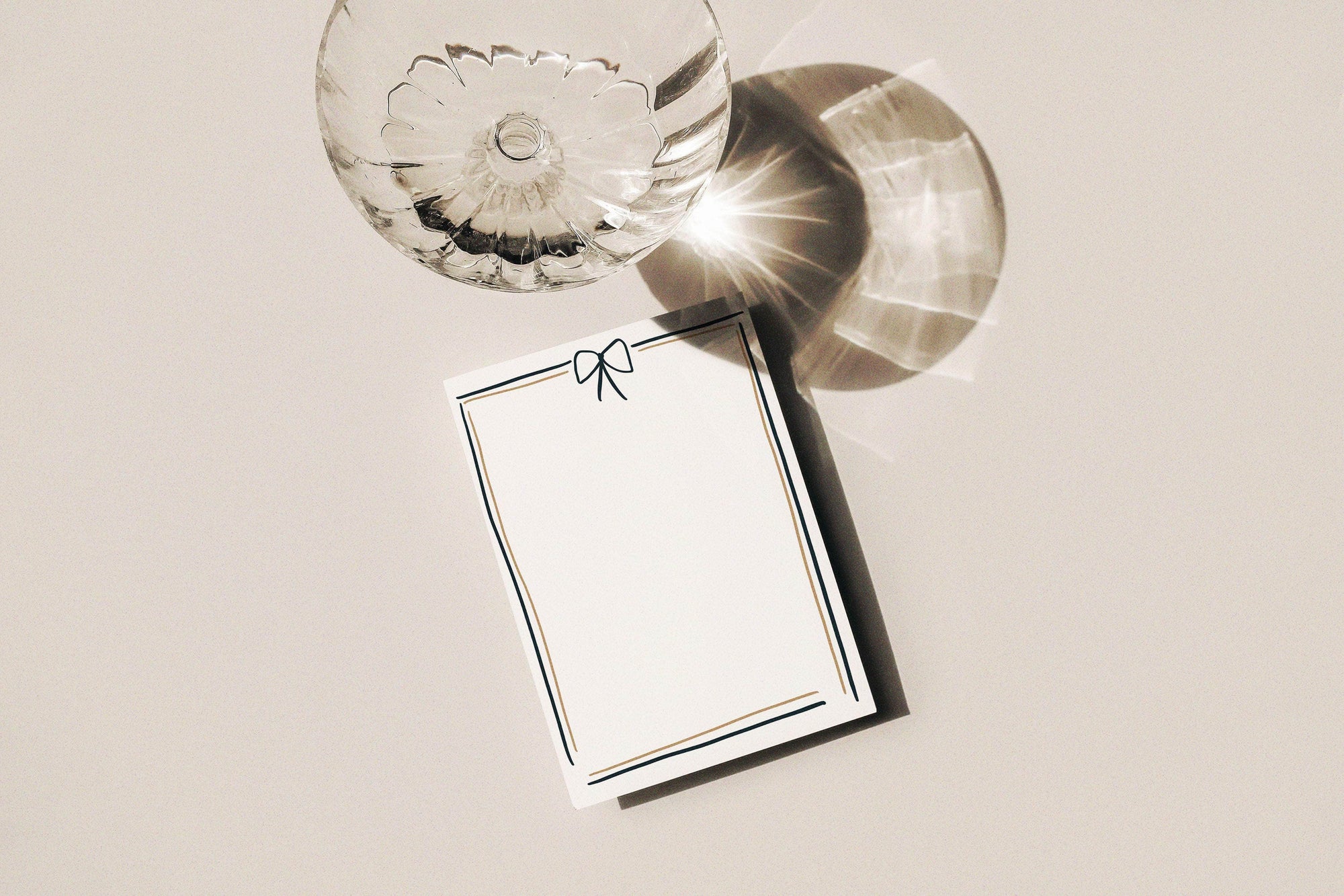 Bow Peep Menu - Set of 10