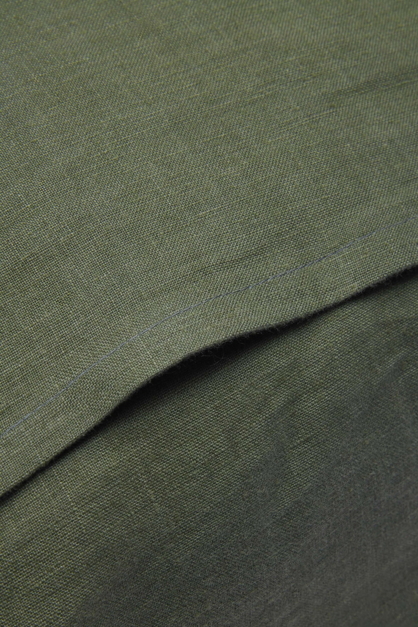 Linen Pillowcases - Forest Green