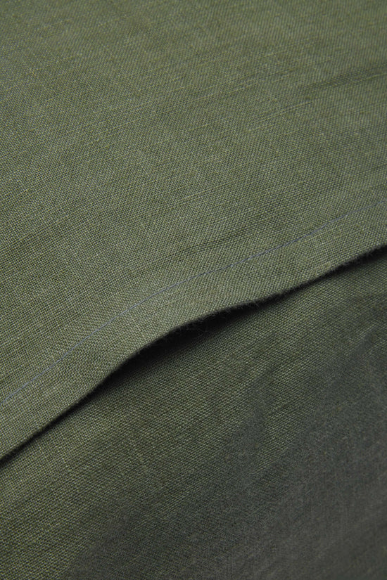 Linen Pillowcases - Forest Green