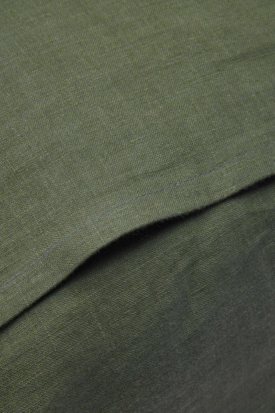 Linen Pillowcases - Forest Green