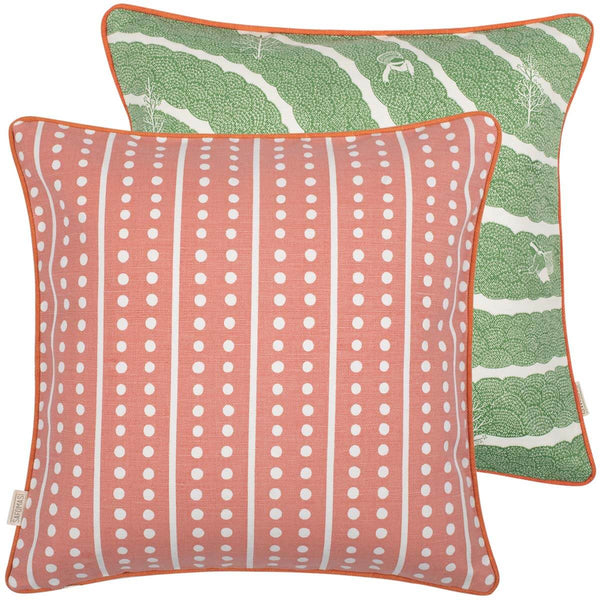 Tea Pickers Cushion Cover