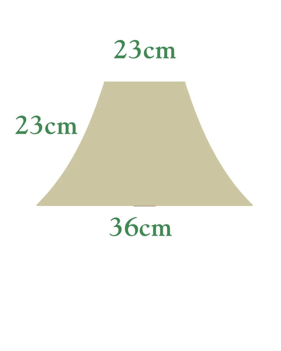 36cm Blue Vintage Sari Lampshade