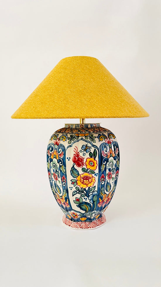Antique Makkum Lamp
