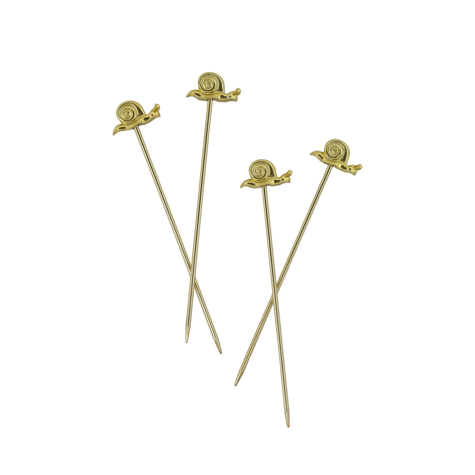 Garden Snail Cocktail Picks