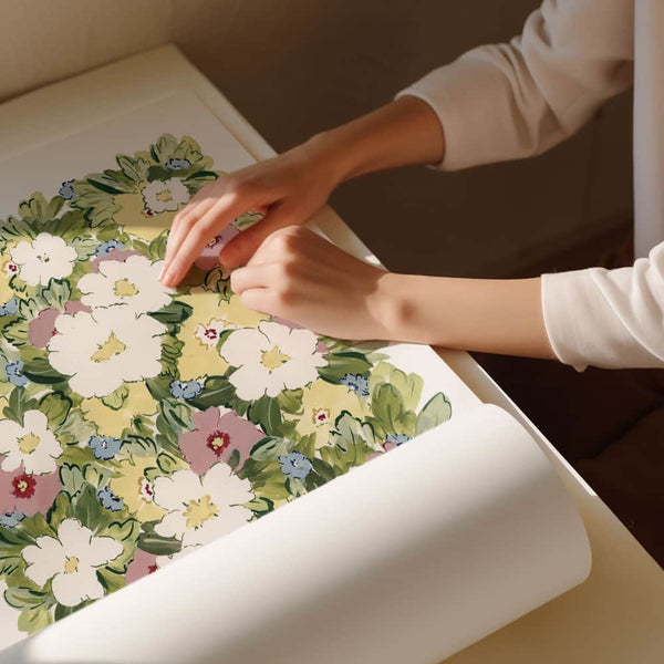 Petals In Harmony Art Print-