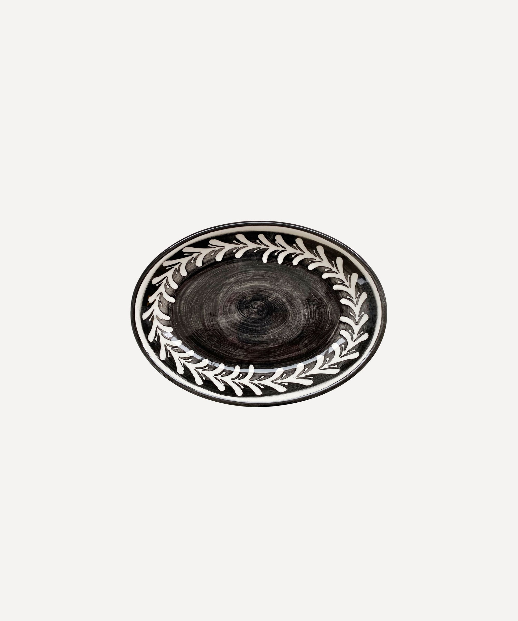 Helecho Serving Trays (set of two) - Jet Black