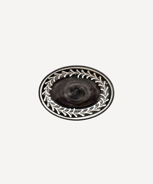 Helecho Serving Trays (set of two) - Jet Black