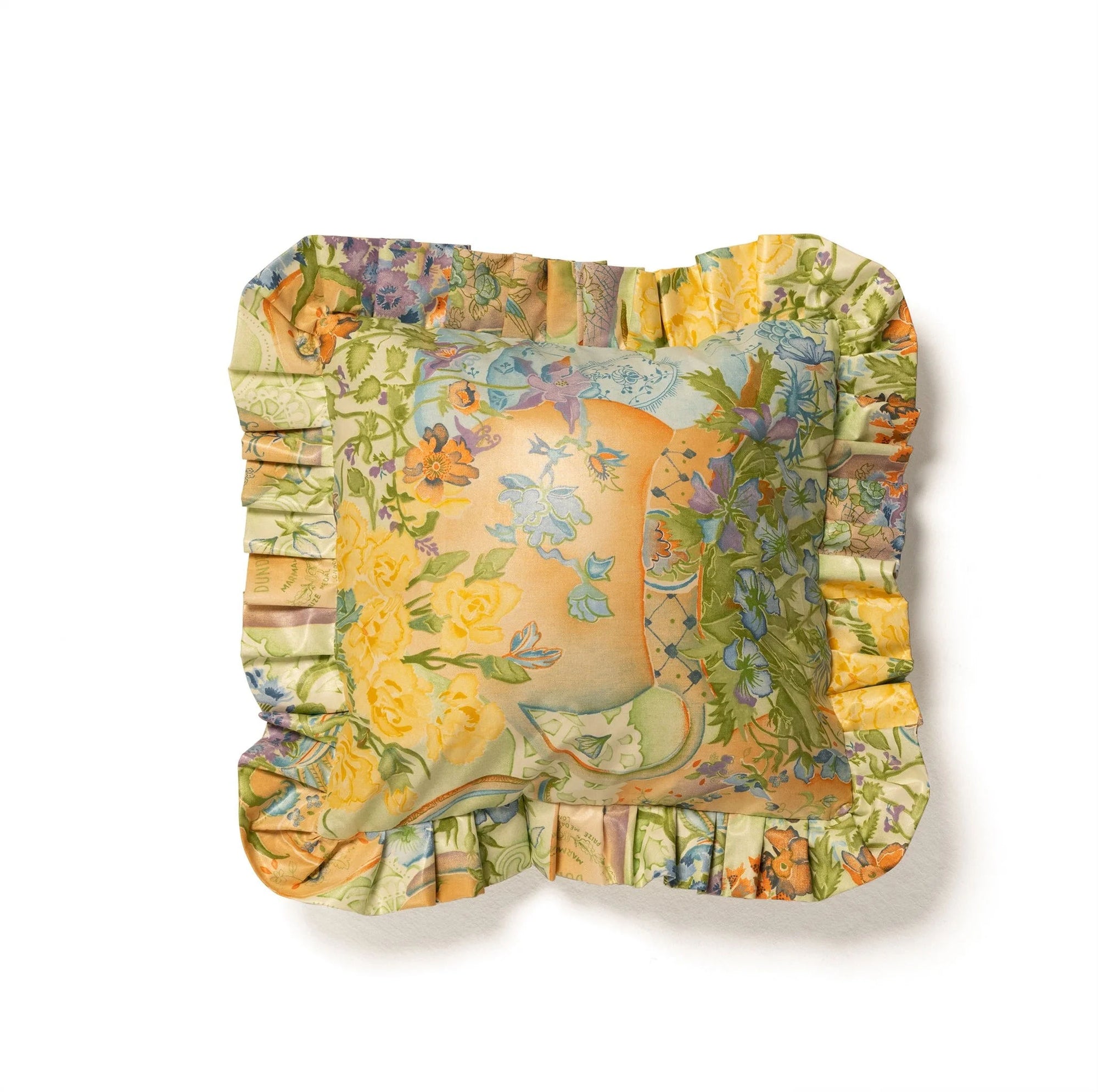 Temperance Frilled Throw Cushion Cover