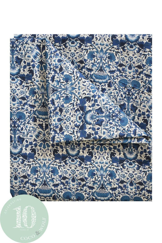 Flat Top Sheet Made With Liberty Fabric Lodden