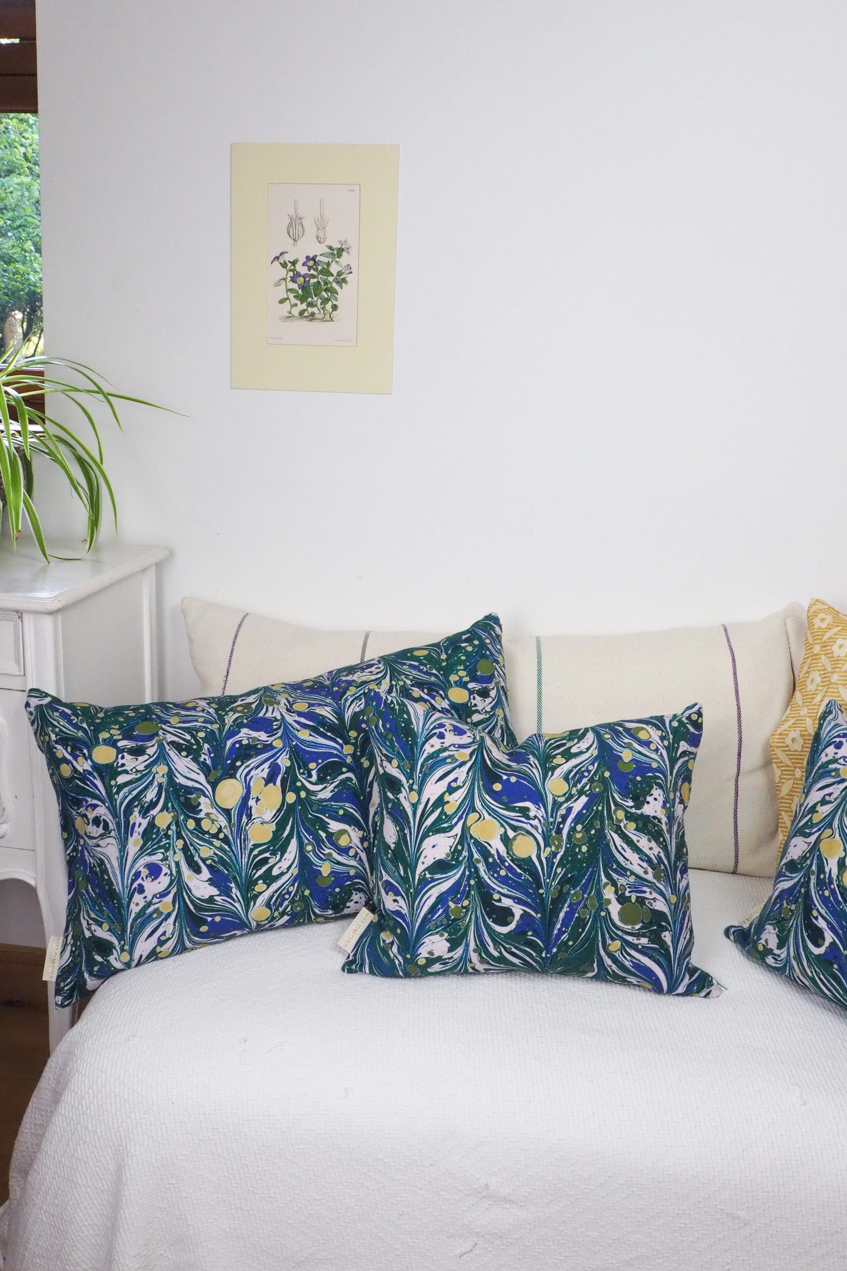 Antique Flour Sack Bolster