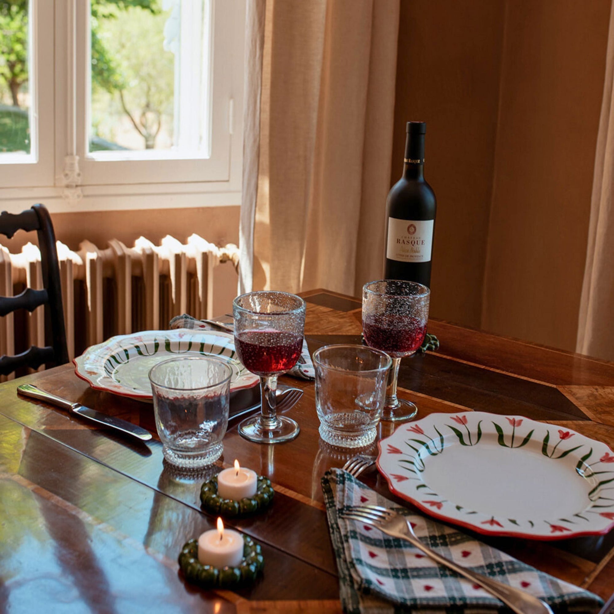 Olaf T-Light - Green Forest