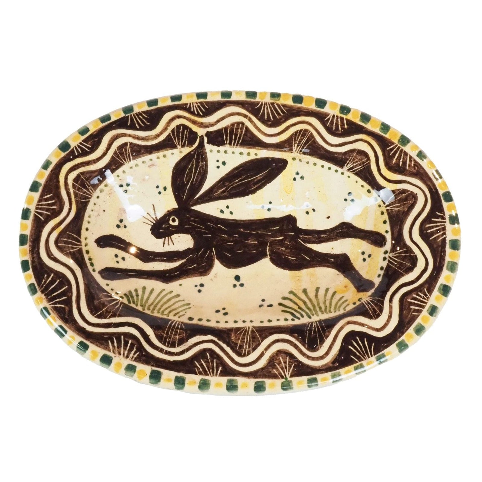 Oval Hare Dish