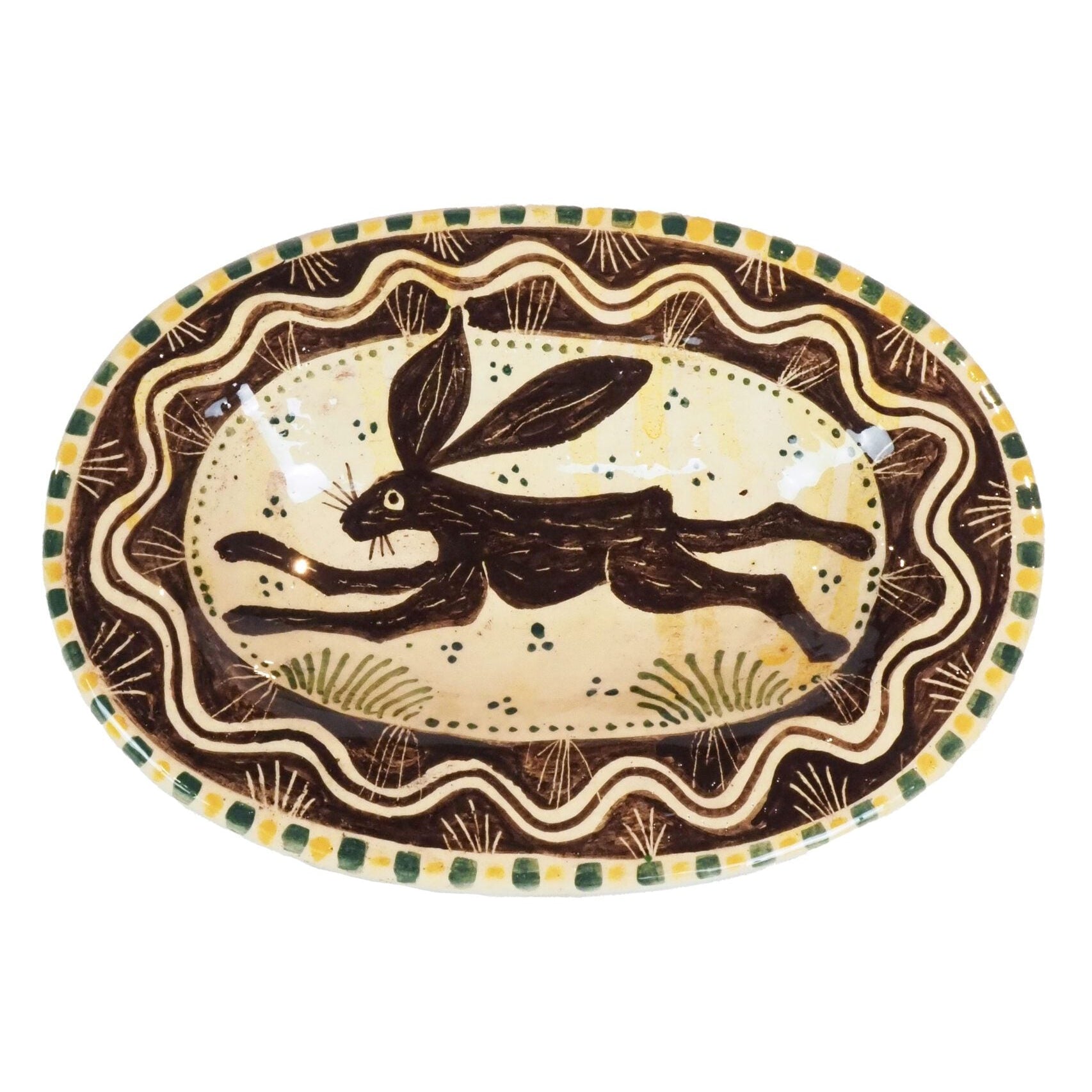 Oval Hare Dish