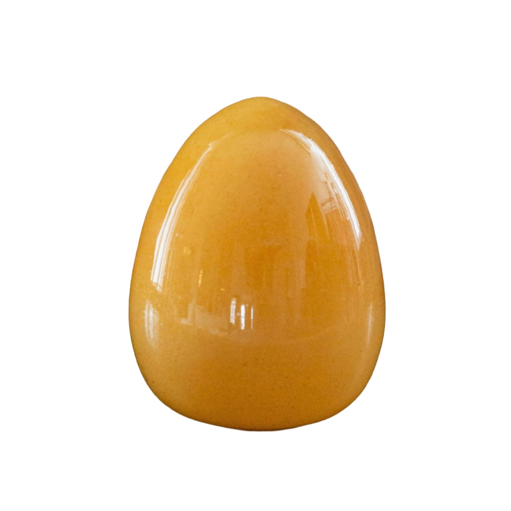 Anthologist Glass Easter Egg, Gold Large