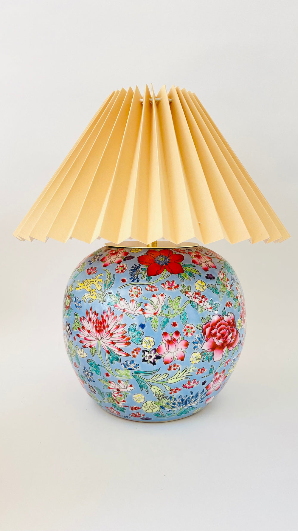 Antique Flower Lamp