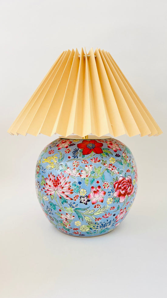 Antique Flower Lamp